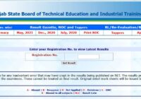 PUNJABTECHED Diploma Result 2022 PSBTE 2nd, 4th, 6th Sem Result